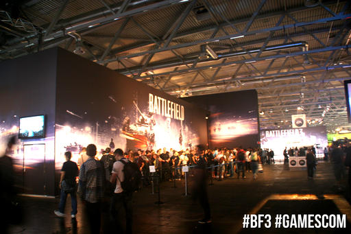 Battlefield 3 - Лучший на GamesCom 2011 и фотоотчет